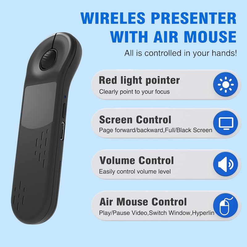 Remote Mouse for Tik_Tok Scrolling with Touchpad, Bluetooth Air Mouse ...